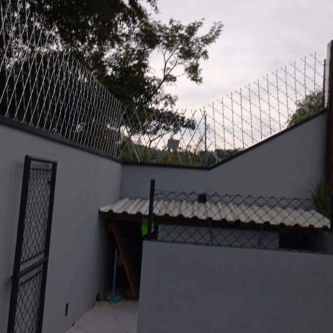 Rede Laminada galvanizada instalada